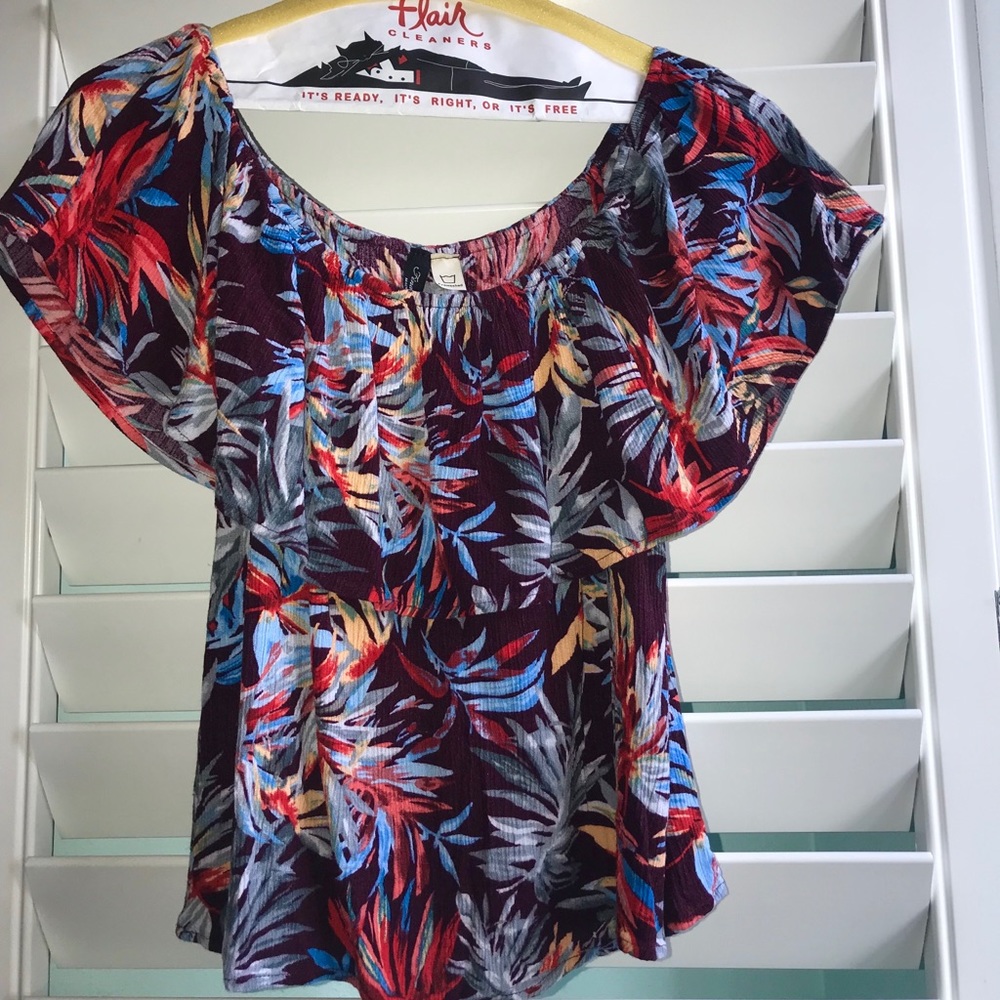 Off the shoulder top